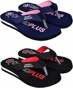 WALKUM Women Slippers (Multicolor , 6)