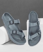 Paragon Men EVK3408G Flip Flops For Men | Easy Washable | Lightweight Slipper | Comfortable Sandal (Grey , 8)
