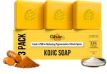 Ghar Soaps Kojic Acid 2% Soap with Niacinamide | Reduce Pigmentation | For All Skin Types (3 x 100 g)