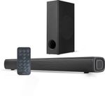 TCL S332w with wired subwoofer 200 W Bluetooth Soundbar (Black, 2…more