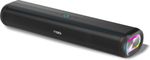 MarQ by Flipkart Thunder with Dual Drivers, Upto 8Hrs of Playback, RGB LED lights 40 W Bluetooth Soundbar (Black, 2.0 Channel)