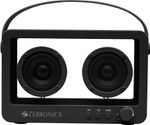ZEBRONICS Sound Feast 75 (Zeb-PSPK 53) 14 W Bluetooth Party Speaker (Black, Stereo Channel)