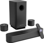 ZEBRONICS ZEB-SBSPK C28 (Zeb-Juke Bar 9710 C) 550 W Bluetooth Soundbar (Black, 5.1 Channel)