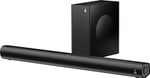 boAt Aavante 2.1 1550 Plus 160 W Bluetooth Soundbar (Premium Black, 2.1 Channel)