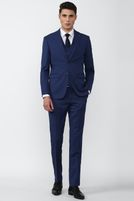 PETER ENGLAND Men Single Breasted – 2 button Solid Suit