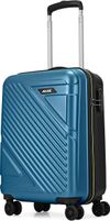 ALFA Small Cabin Suitcase (54 cm) 8 Wheels – RUNWAY – Teal