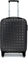 METRONAUT Small Cabin Suitcase (53 cm) 4 Wheels – Grid – Black
