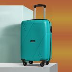 HRX Small Cabin Suitcase (57 cm) 4 Wheels – Icon – Teal