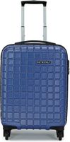 METRONAUT Small Cabin Suitcase (53 cm) 4 Wheels – Grid – Blue