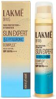 Lakmé Sunscreen – SPF 50 PA+++ Sun Expert 1% Hyaluronic Sunscreen…more