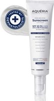 aqueria Sunscreen – SPF 50 PA++++ Brightening & Hydrating Multi Active French SPF | In-Vivo/In-Vitro Tested (100 g)