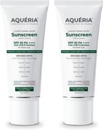 aqueria Sunscreen – SPF 50 PA++++ Oil Control Brightening French Multi-Active SPF | 2% Niacinamide, Salicylic Acid (30 g)