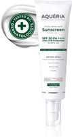 Aqueria Sunscreen – SPF 50 PA++++ Oil Control Brightening French Multi-Active SPF | 2% Niacinamide, Salicylic Acid (50 g)
