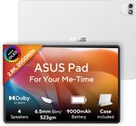 ASUS Pad (12.2inch) 2.8K 2000Nits OLED, MediaTek D8300, 8 GB RAM 128 GB ROM 12.2 inch with Wi-Fi Only Tablet (Pure White)