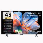 XIAOMI FX Series 108 cm (43 inch) Ultra HD (4K) Mini LED Smart Fire TV 2026 Edition with QLED TECHNOLOGY, Alexa built-in , Quantum Dot Filter , HDR 10+ , 32 GB Storage ,Dolby Audio, Premium Metallic Finish Design , Film-maker Mode , Mi TV (L43MC-FSMIN)