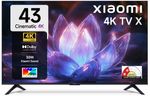 X Series 108 cm (43 inch) Ultra HD (4K) LED Smart Google TV with Dolby Vision | HDR 10 | 30W Dolby Audio | Xiaomi Sound | Film-maker Mode | Mi TV (L43MB-AIN)