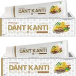 PATANJALI Dant Kanti Dental Cream Advance (Pack of 2) Toothpaste (200 g, Pack of 2)