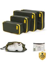 Mokobara The Packing Cubes (Set of 6) (Green)