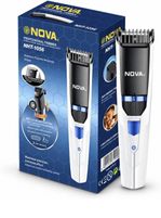 NOVA NHT 1056 Trimmer 180 min  Runtime 40 Length Settings (White, Blue)