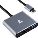 boAt Type C Swift Lynk 3 in 1 USB Hub (Silver)