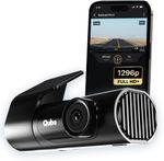Qubo Smart Dashcam Pro X| FHD+| 1296p| NightPulse Vision| Supercapacitor|360 Rotation In-car Camera System (1 Camera, 1296p)