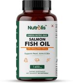 Nutrolis Omega-3 Salmon Fishoil Softgel 1400 mg (90 Capsules)