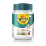 Supradyn Naturals Calcium+ For Men and Women, 100% Vegetarian,For Stronger Bones & Health (60 Tablets)