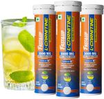 FAST&UP L-CARNITINE 3000 MG – TRIPLE ACTION FORMULA FOR FASTER FAT BURN (3 x 10 Tablets)