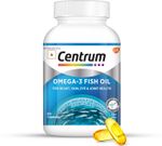 Centrum Omega-3 Fish Oil with EPA & DHA to support Joint,Heart,Sk…more