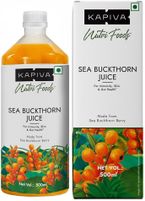 Kapiva Sea Buckthorn Juice – 500ml | Omega 7-Rich Superfruit | Supports Immunity (500 ml)