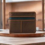 HRX by Hrithik Roshan Men Casual Brown Genuine Leather RFID  Wallet (8 Card Slots)