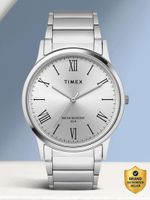 TIMEX Silver Dial Stainless Steel Analog Watch  – For Men TW00ZR347