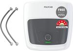 Polycab 10 L Storage Water Geyser | 5 Star BEE Energy Rating (Superia Dlx, White) (White)