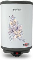 Sansui 25 L Storage Water Geyser | 5 Star BEE Energy Rating (AquaZen with Display-25L, White) (White)