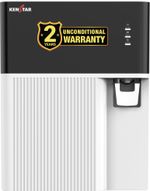 Ecopure 7 L RO + UV + UF + Copper + Alkaline Water Purifier Kenstar Ecopure 7 L RO + UF + UV + Copper + Alkaline Water Purifier (White) Needs no service for 2 years (White)