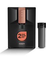Aquaguard Enrich Glory ROUVUF CUALK 2X 6 L RO + UV + UF Water Purifier with Copper & Alkaline Booster 4 Year Service Coverage 2 Year Filter Life 12-Stage Purification Mega Sediment Filter 40%+ Water Recovery Suitable for All Water Sources (Black)