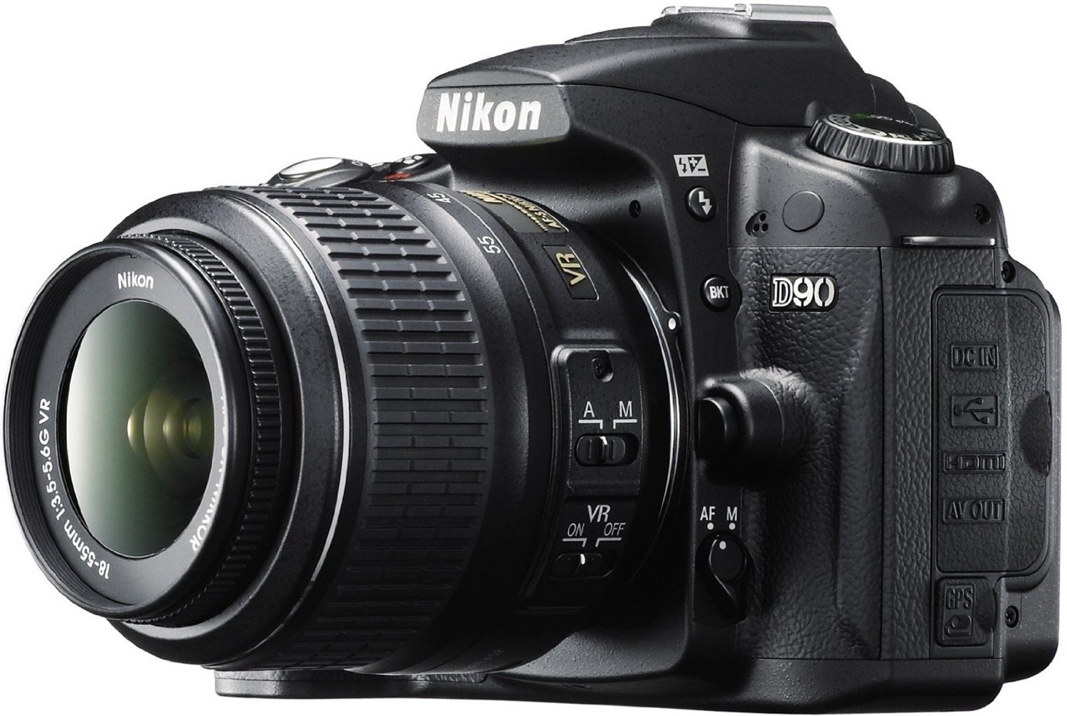 Image of NIKON D90 DSLR Camera (Body with AF-S 18-105 mm VR Lens)