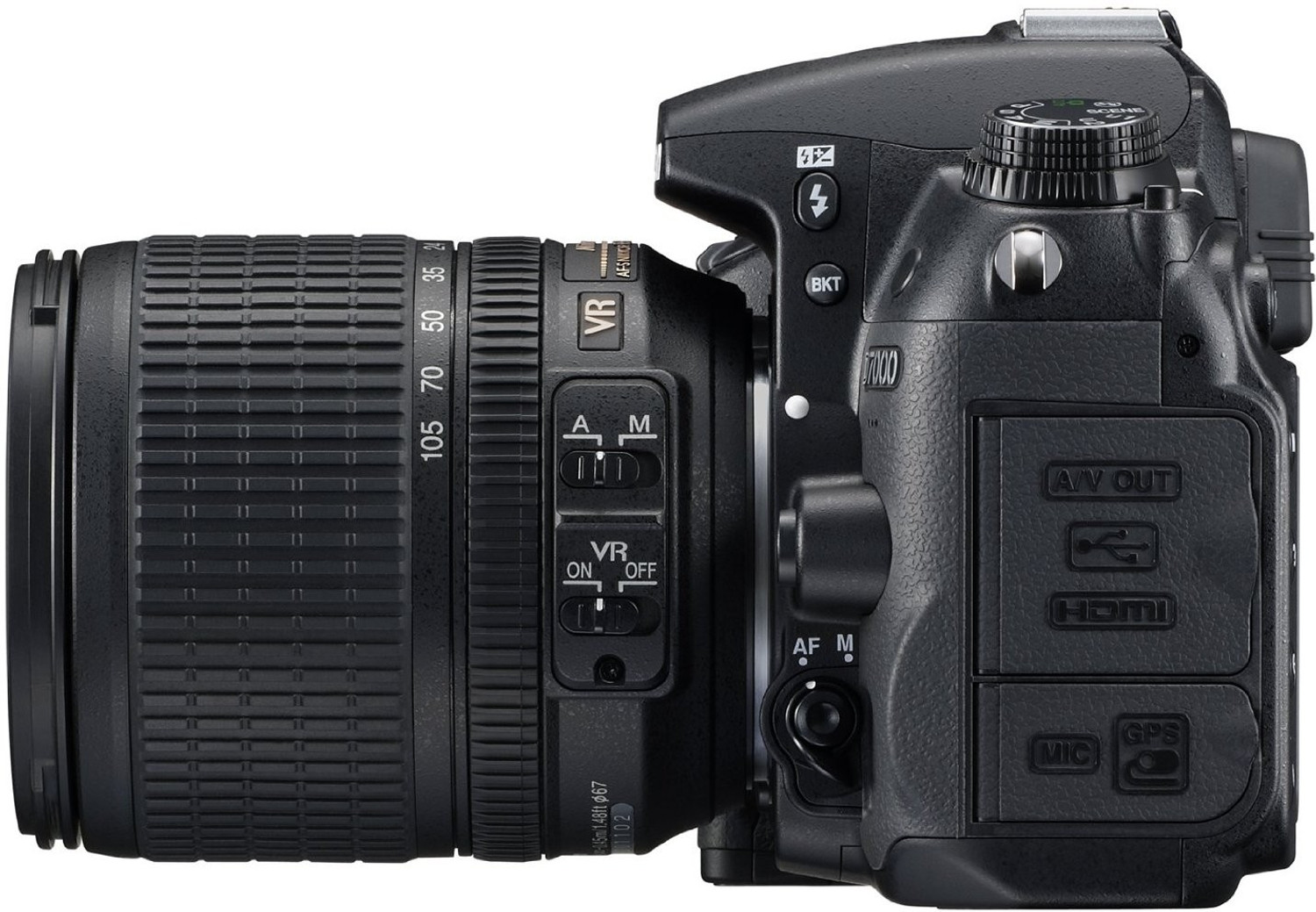 Image of NIKON D7000 DSLR Camera (Body with AF-S DX NIKKOR 18-105 mm F /3.5-5.6 G ED VR)