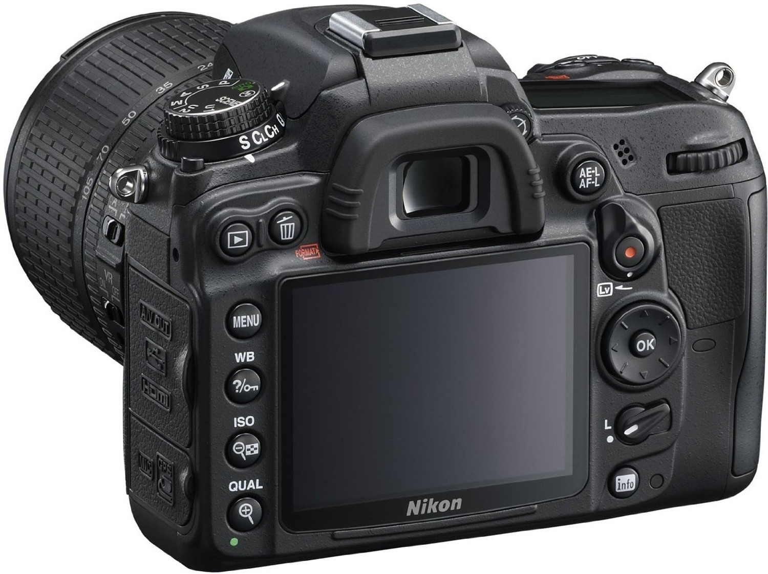 Image of NIKON D7000 DSLR Camera (Body with AF-S DX NIKKOR 18-105 mm F /3.5-5.6 G ED VR)