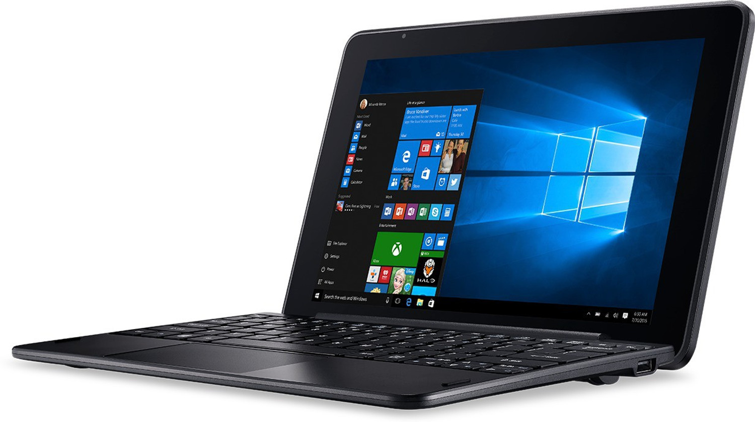 Image of Acer One 10 Intel Atom Quad Core x5-Z8300 - (2 GB /32 GB SSD /Windows 10 Home) S1003 2 in 1 Laptop