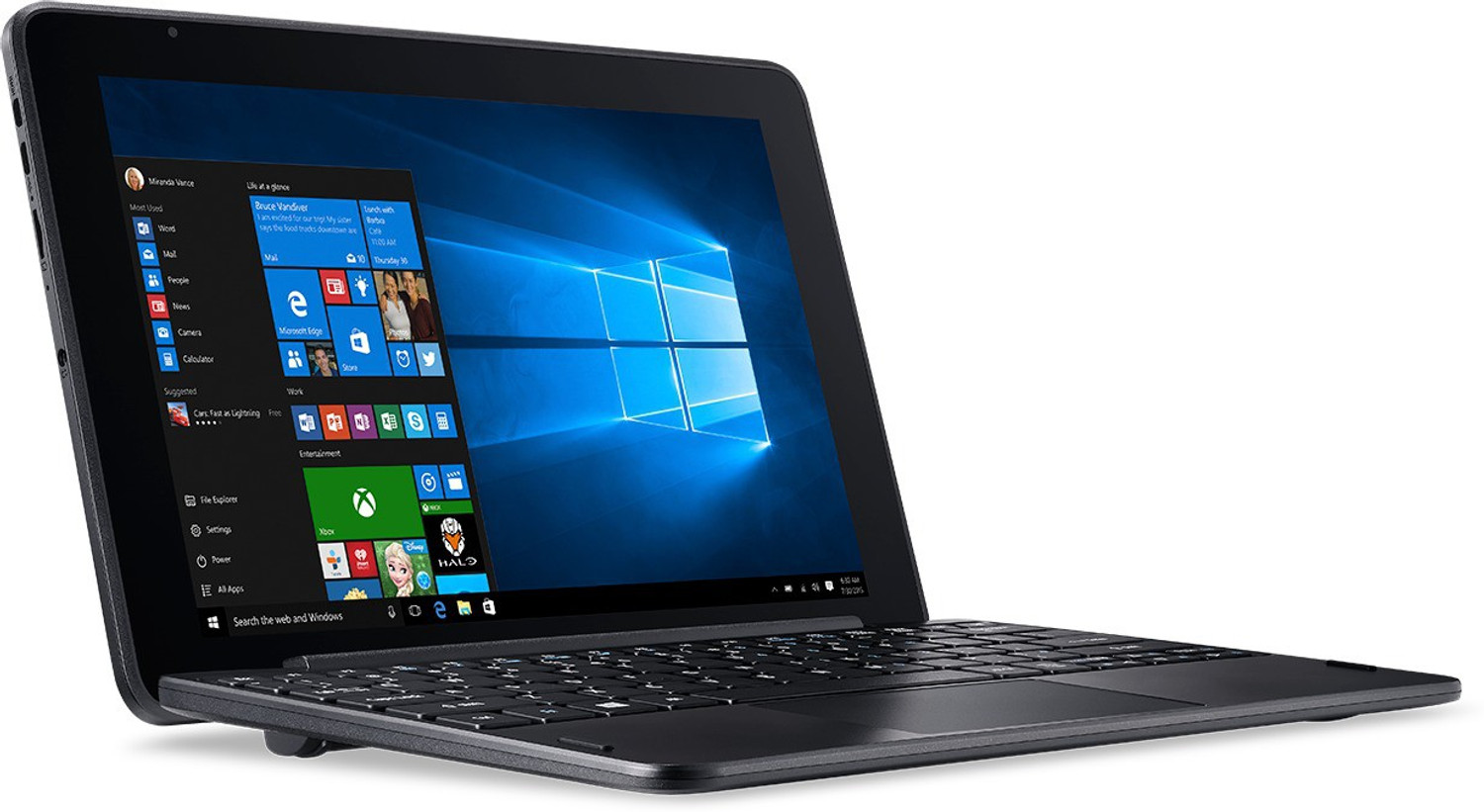 Image of Acer One 10 Intel Atom Quad Core x5-Z8300 - (2 GB /32 GB SSD /Windows 10 Home) S1003 2 in 1 Laptop