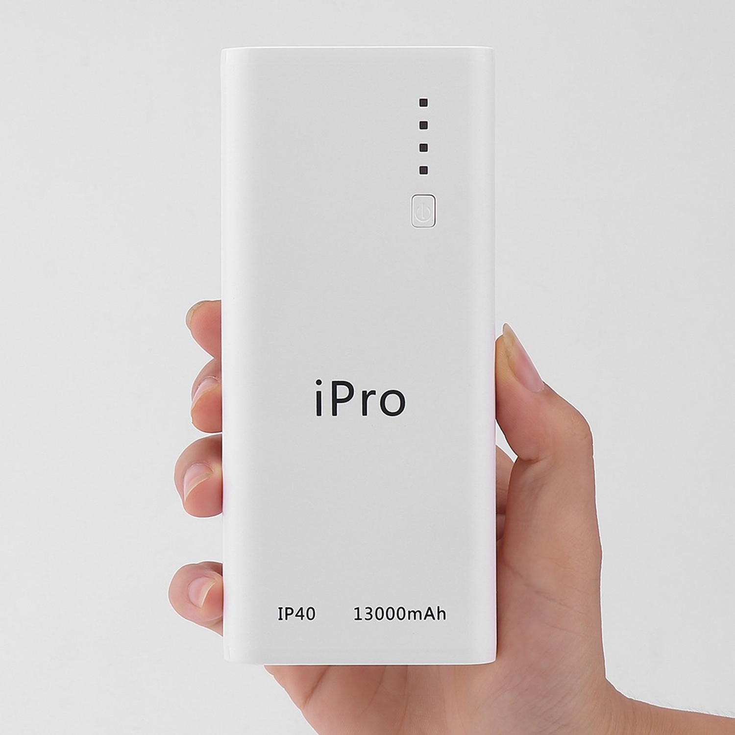 Image of Ipro 13000 mAh Power Bank (White, Lithium-ion, for Mobile)