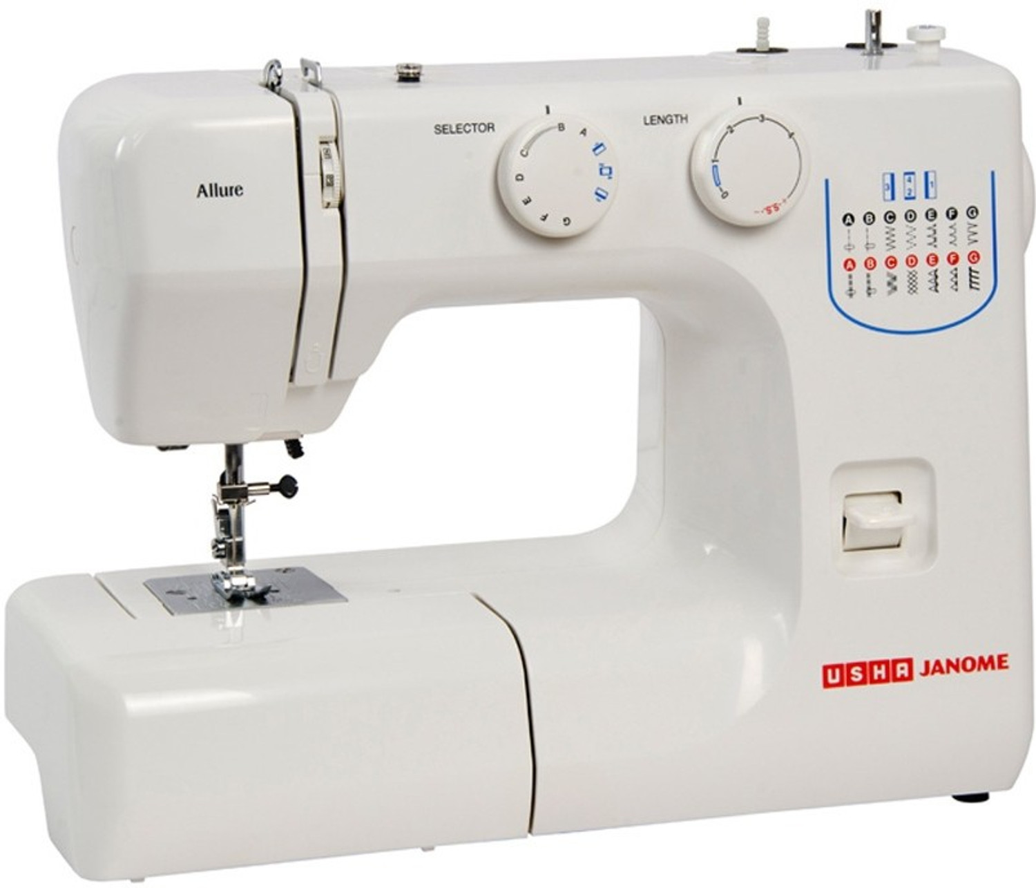 Image of USHA Janome Allure Electric Sewing Machine