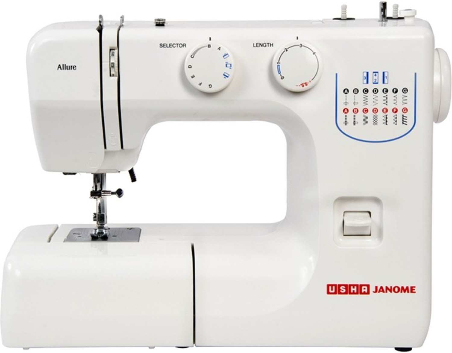 Image of USHA Janome Allure Electric Sewing Machine