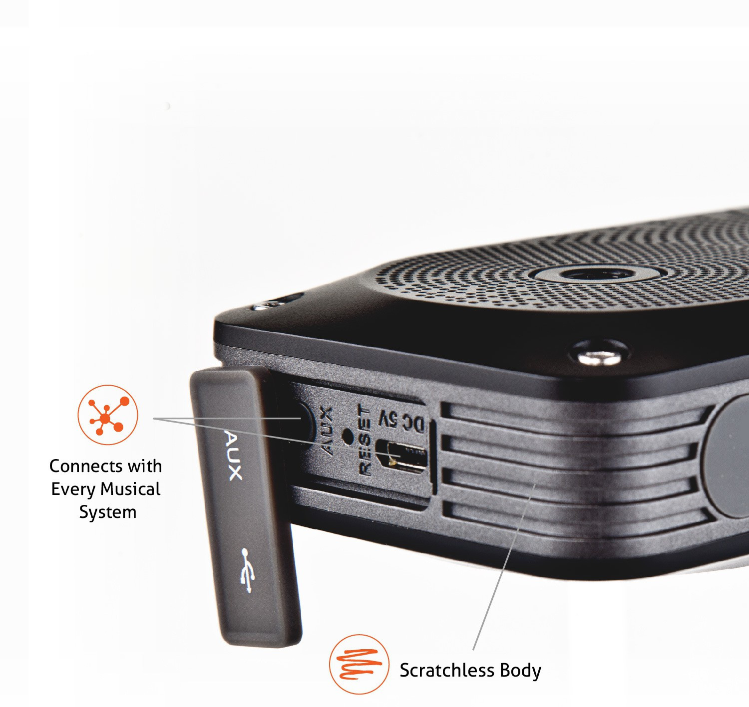 Image of Envent LiveFree 370 ET-BTSP370-BK 10 W Portable Bluetooth Speaker