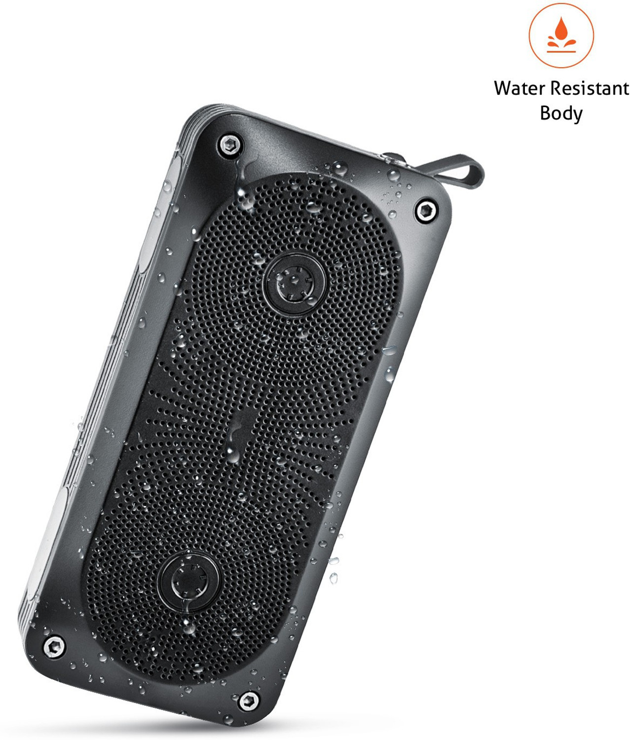 Image of Envent LiveFree 370 ET-BTSP370-BK 10 W Portable Bluetooth Speaker