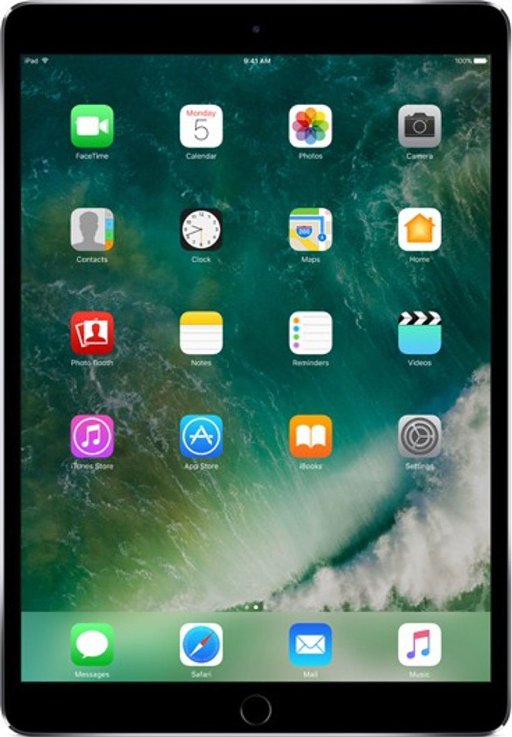Image of Apple iPad Pro 256 GB ROM 10.5 inch with Wi-Fi Only A10X Fusion Chip with 64‑bit Architecture with Embedded M10 Coprocessor (Space Grey)