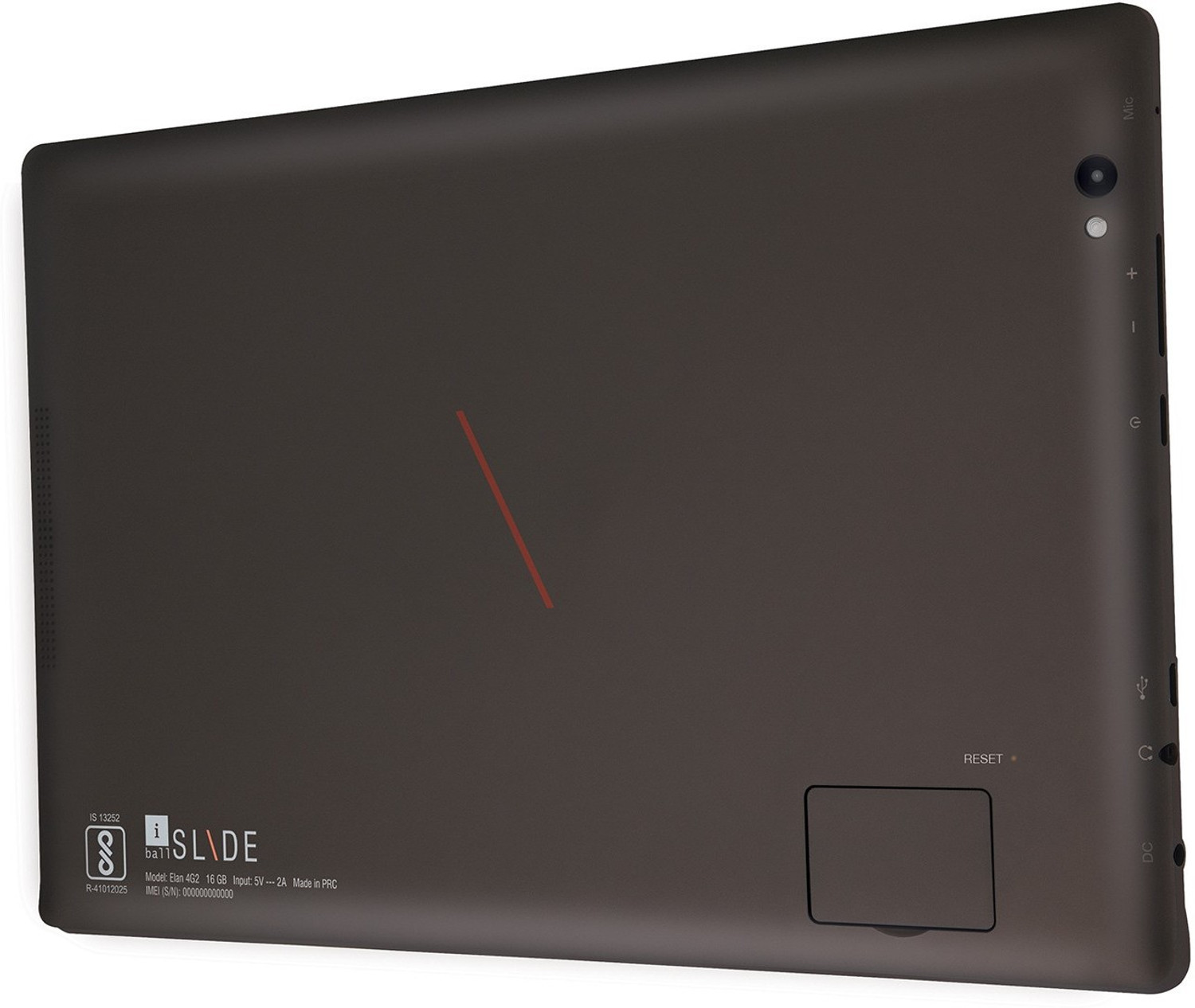 Image of iball Slide Elan 4G2 2 GB RAM 16 GB ROM 10.1 inch with 4G ARM Cortex A53 Quad Core 64-bit Processor Tablet (Cobalt Brown)