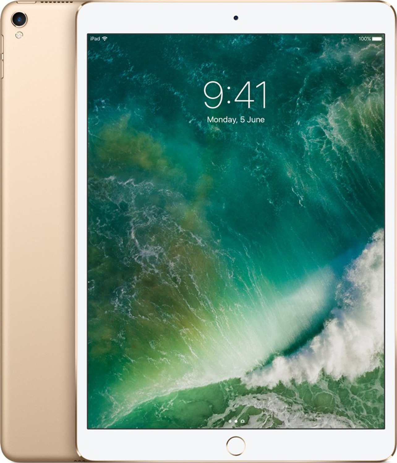 Image of Apple iPad Pro 512 GB ROM 10.5 inch with Wi-Fi Only A10X Fusion Chip with 64‑bit Architecture with Embedded M10 Coprocessor (Gold)