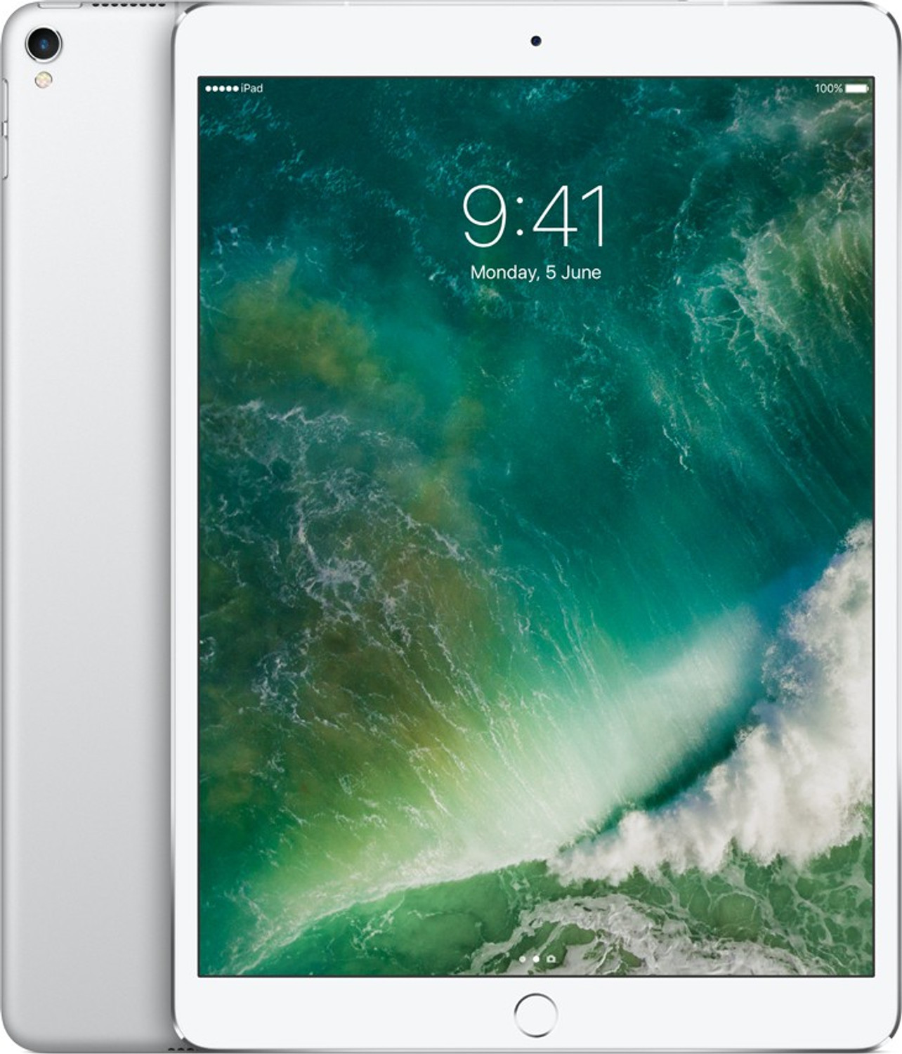 Image of Apple iPad Pro 256 GB ROM 10.5 inch with 4G A10X Fusion Chip with 64‑bit Architecture with Embedded M10 Coprocessor (Silver)